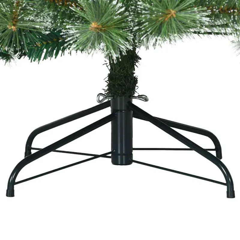 Dirbtinė Kalėdų eglutė su 300 LED Žalia 210 cm PE ir PVC