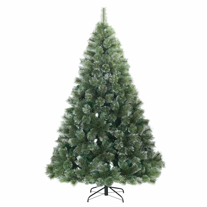 Dirbtinė Kalėdų eglutė su 300 LED Žalia 210 cm PE ir PVC