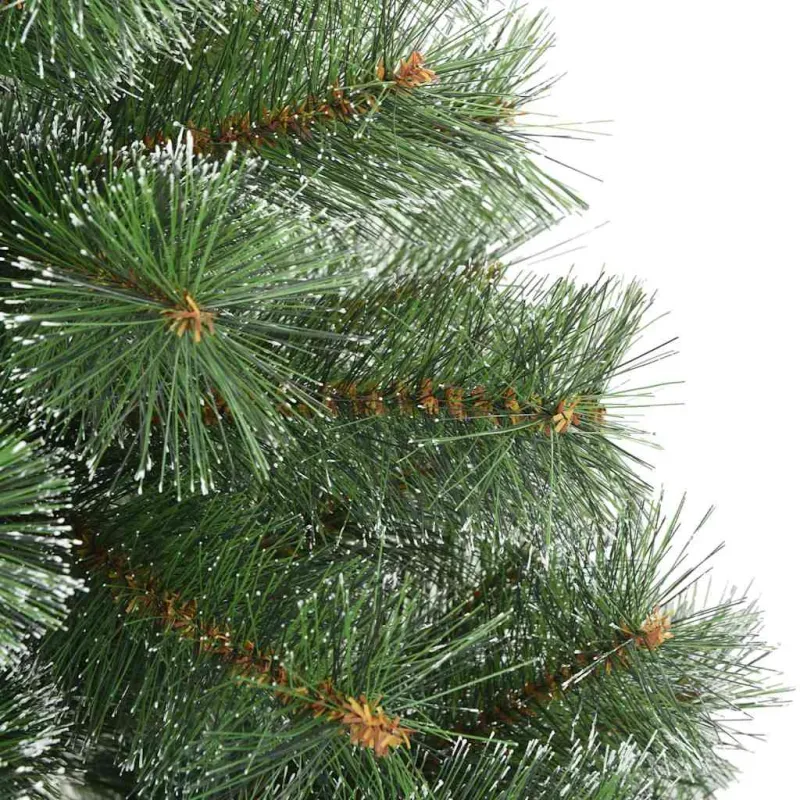 Dirbtinė Kalėdų eglutė su 300 LED Žalia 210 cm PE ir PVC