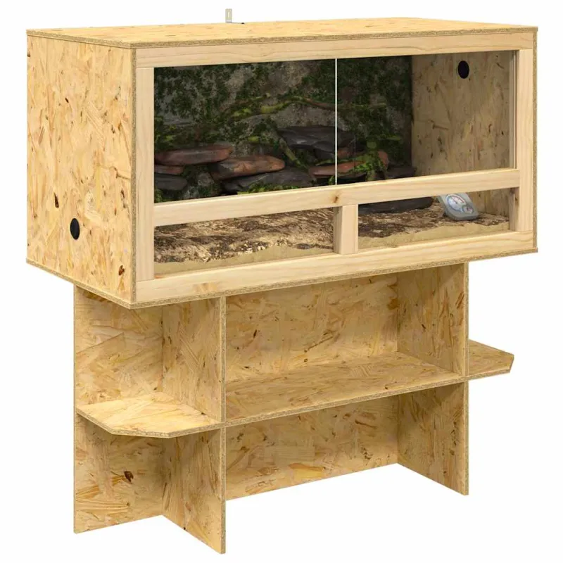 Terariumas Ruda 100 x 50 x 100 cm OSB