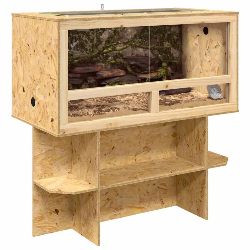 Terariumas Ruda 100 x 50 x 100 cm OSB