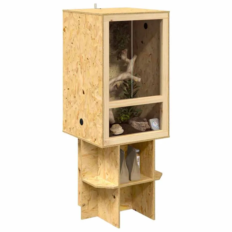Terariumas Ruda 50 x 50 x 130 cm OSB