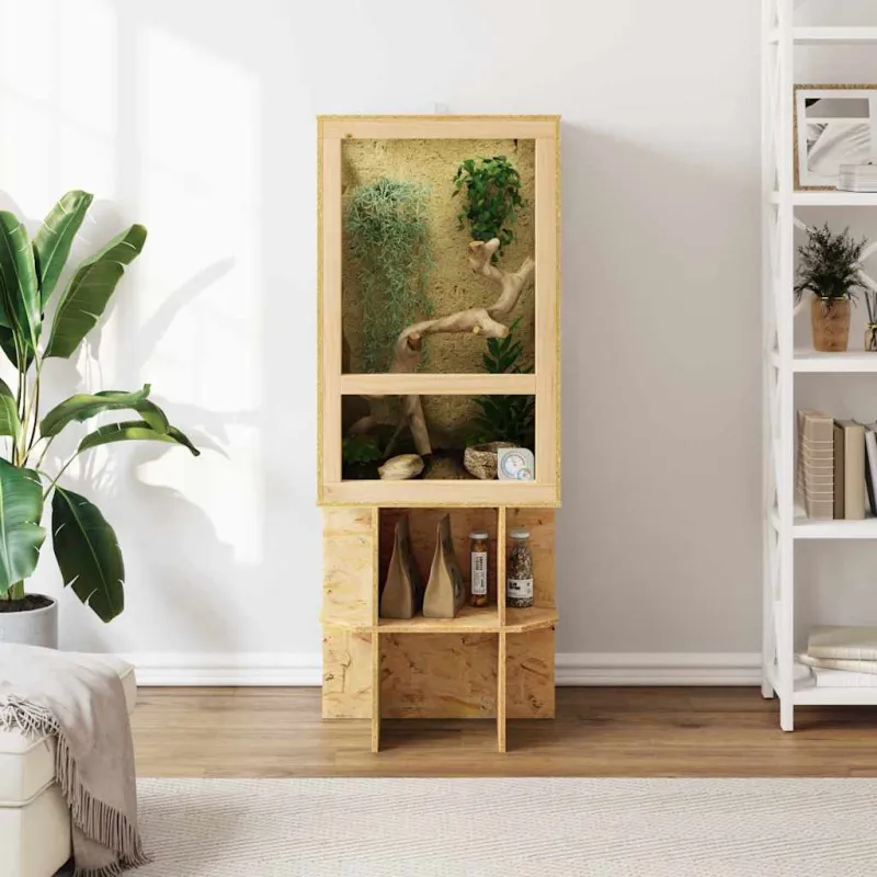 Terariumas Ruda 50 x 50 x 130 cm OSB
