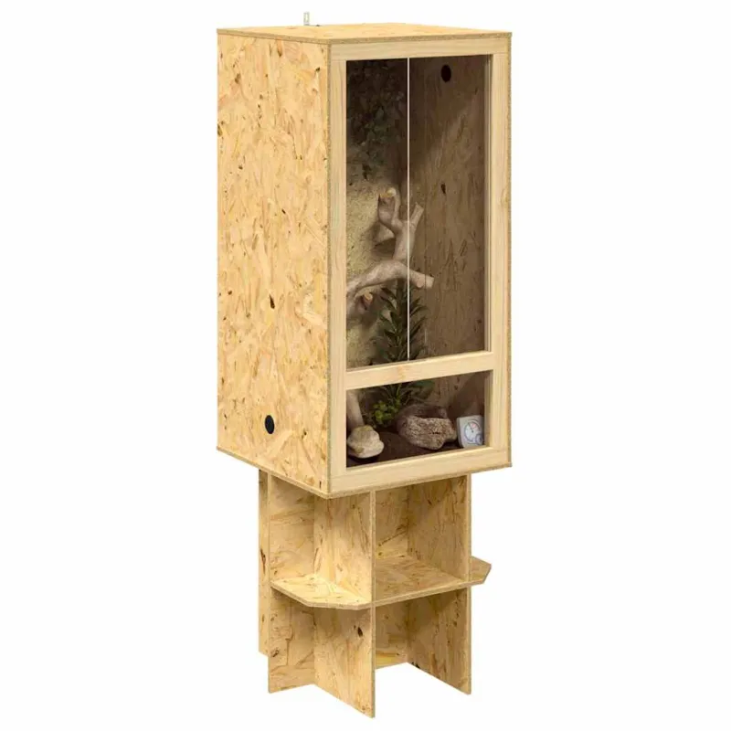 Terariumas Ruda 50 x 50 x 150 cm OSB