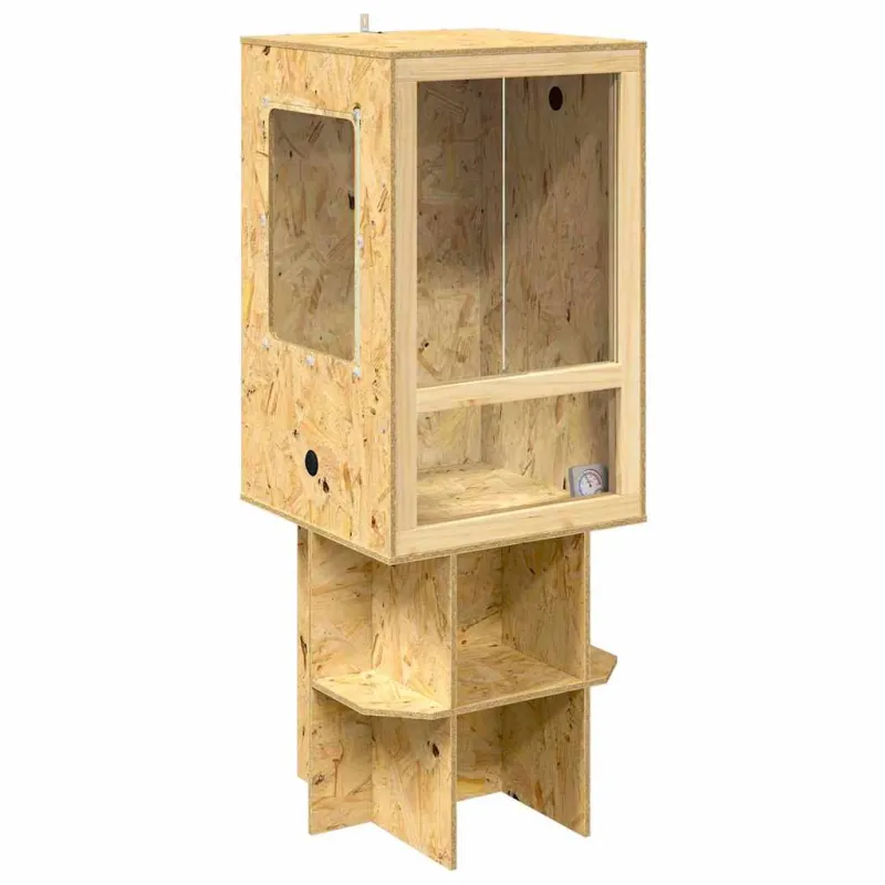 Terariumas Ruda 50 x 50 x 130 cm OSB