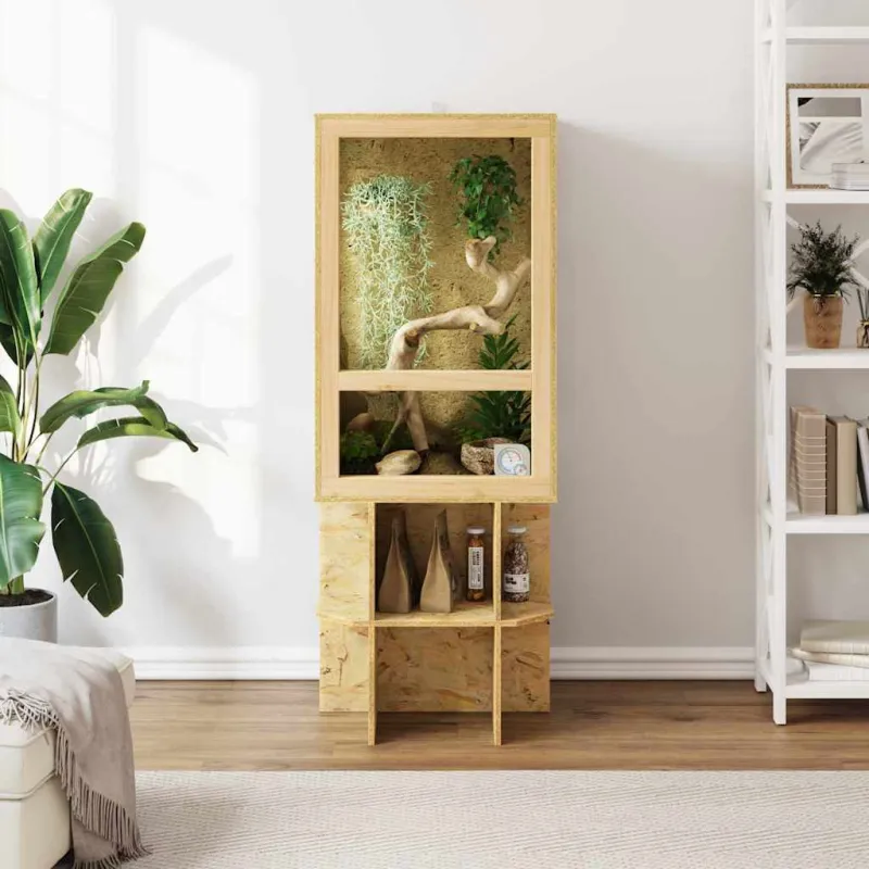 Terariumas Ruda 50 x 50 x 130 cm OSB