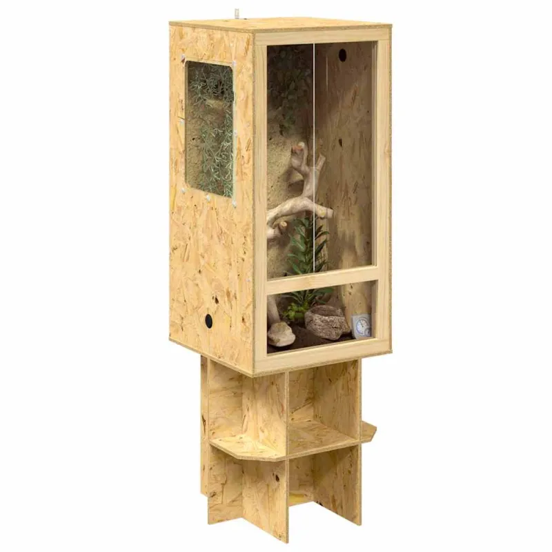 Terariumas Ruda 50 x 50 x 150 cm OSB