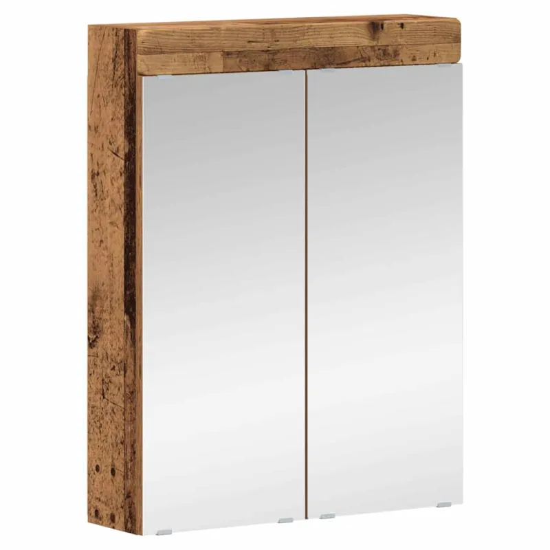Vonios baldų rinkinys TULUM 5 pcs Senas medis 60 x 34 x 63 cm