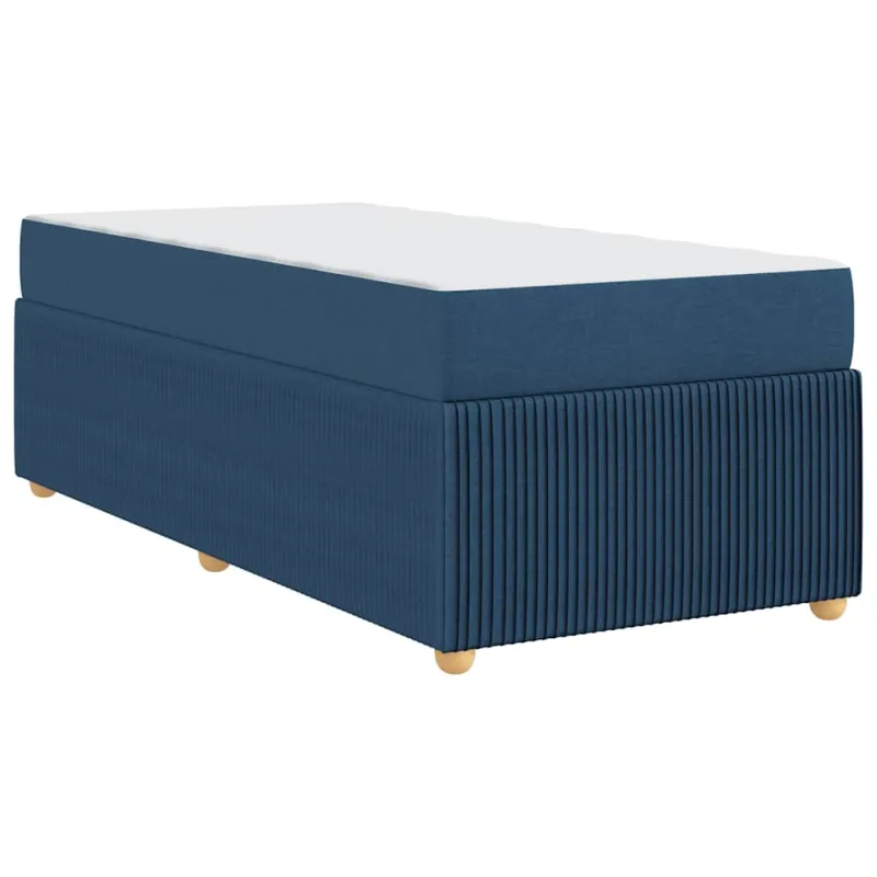 Lovos rėmas su čiužiniu Mėlyna 90 x 200 cm audinys