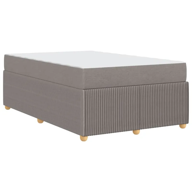 Lovos rėmas su čiužiniu Taupe 120 x 200 cm audinys