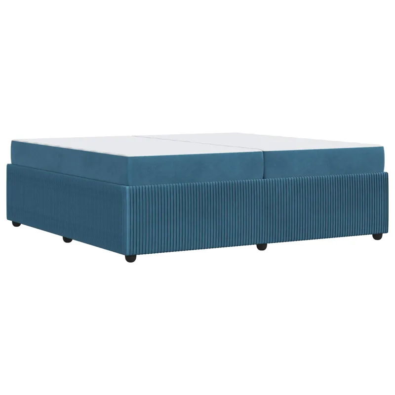 Lovos rėmas su čiužiniu Mėlyna 200 x 200 cm audinys