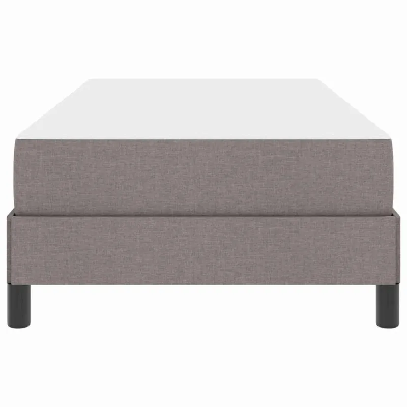 Kiemas lova su čiužiniu Taupe 90 x 200 cm audinys