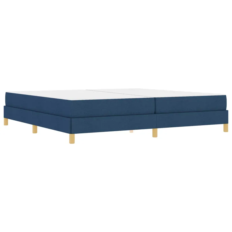 Kiemas lova su čiužiniu Mėlyna 200 x 200 cm audinys