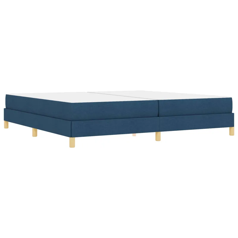 Kiemas lova su čiužiniu Mėlyna 200 x 200 cm audinys