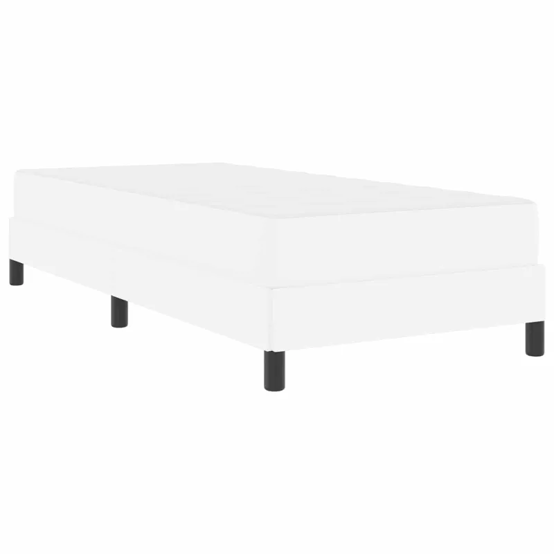 Lovos rėmas su čiužiniu Švari balta 80 x 200 cm audinys