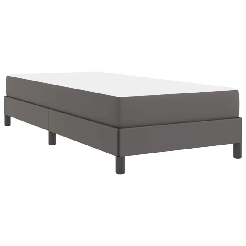 Lovos rėmas su čiužiniu Pilka 80 x 200 cm audinys