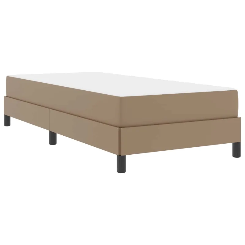 Lovos rėmas su čiužiniu Kapučino 80 x 200 cm audinys