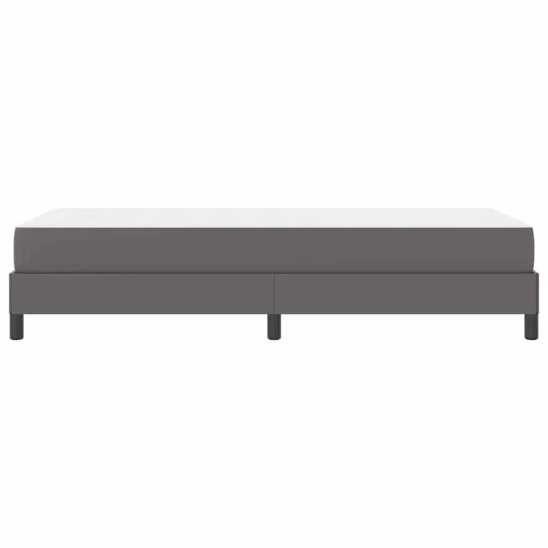 Lovos rėmas su čiužiniu Pilka 90 x 200 cm audinys