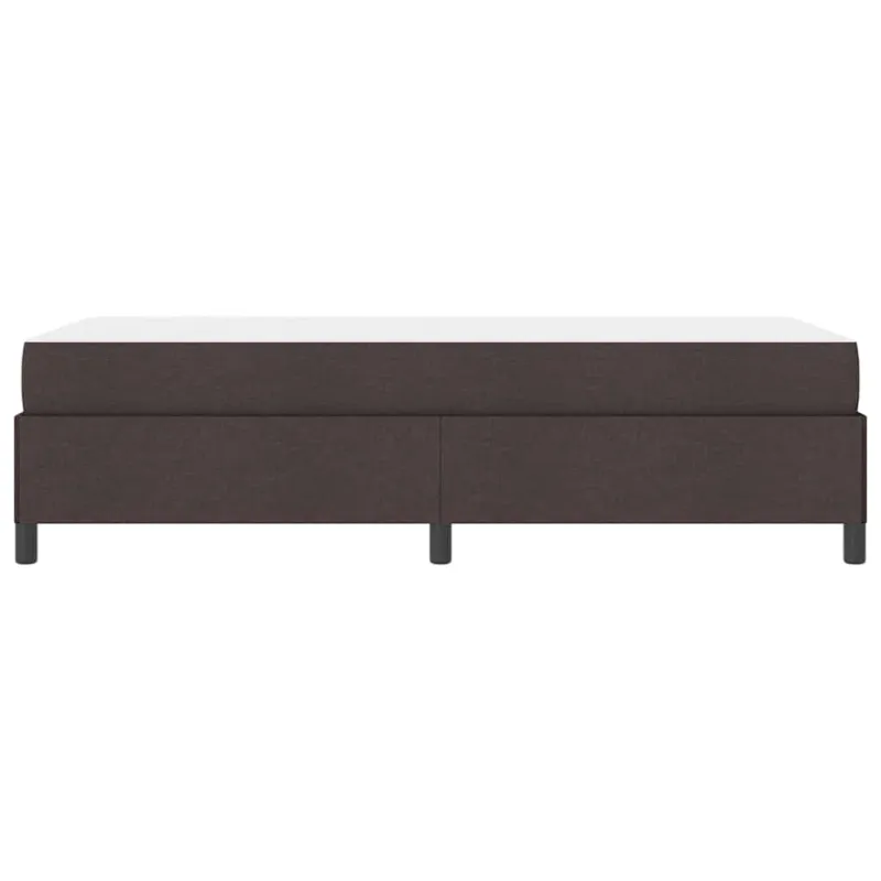Kiemas lova Tamsiai rudas 80 x 200 cm audinys