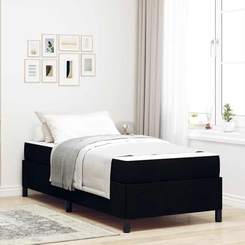 Kiemas lova Juoda 100 x 200 cm audinys