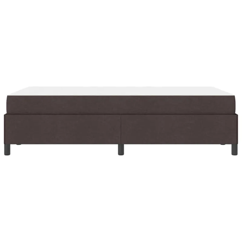 Kiemas lova Tamsiai rudas 120 x 190 cm audinys