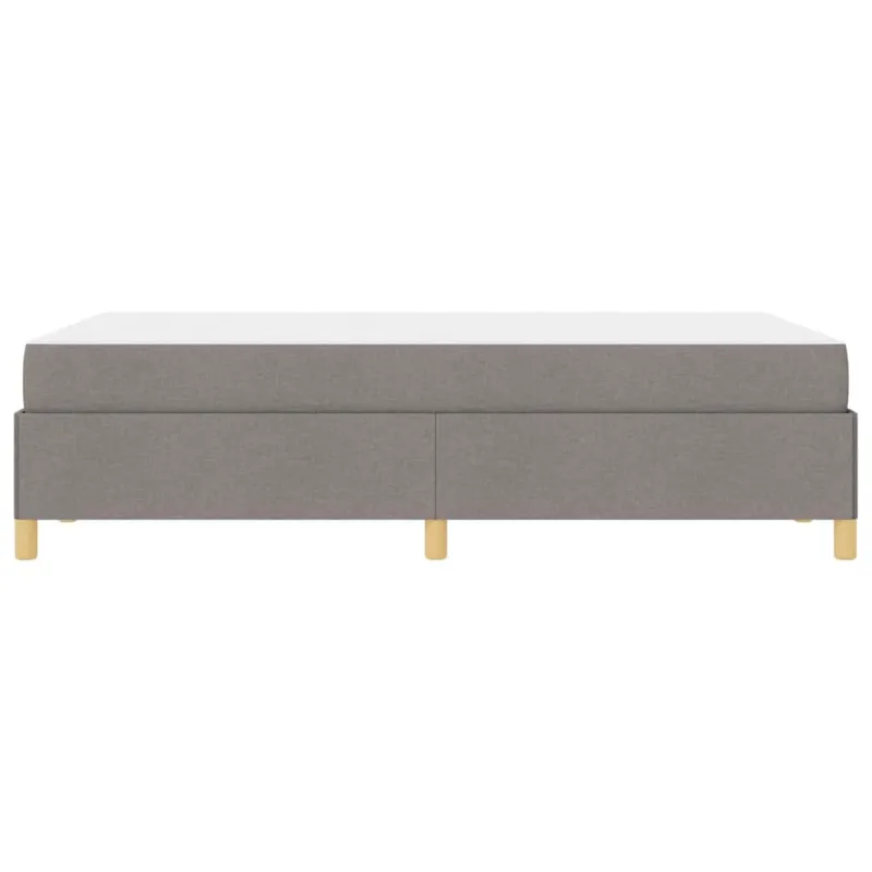Lovos rėmas su čiužiniu Taupe 120 x 200 cm audinys