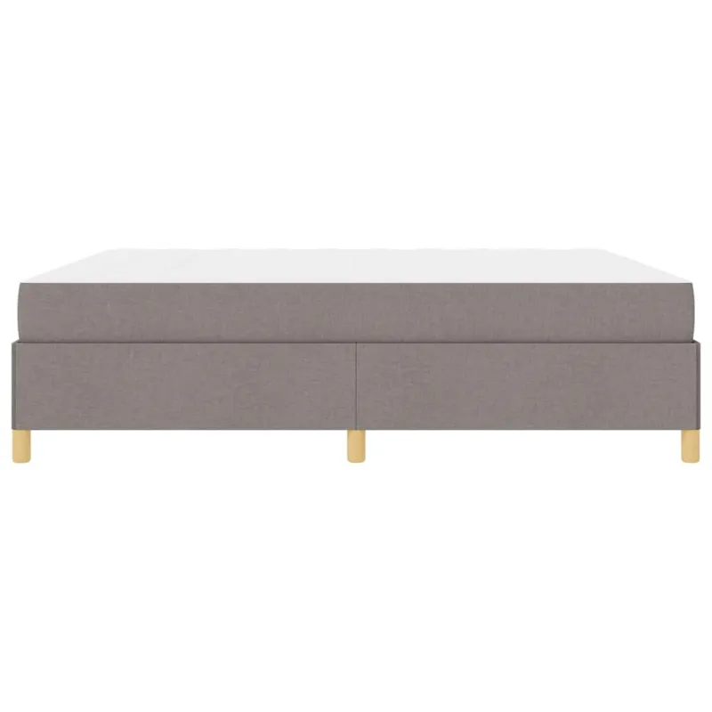 Lovos rėmas su čiužiniu Taupe 180 x 200 cm audinys