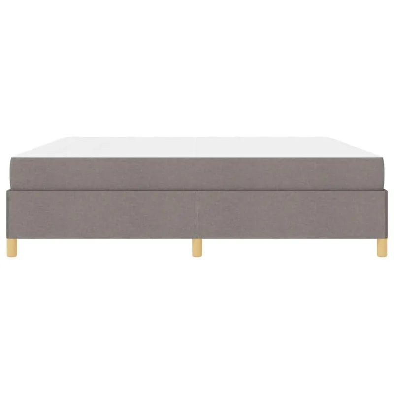 Lovos rėmas su čiužiniu Taupe 200 x 200 cm audinys