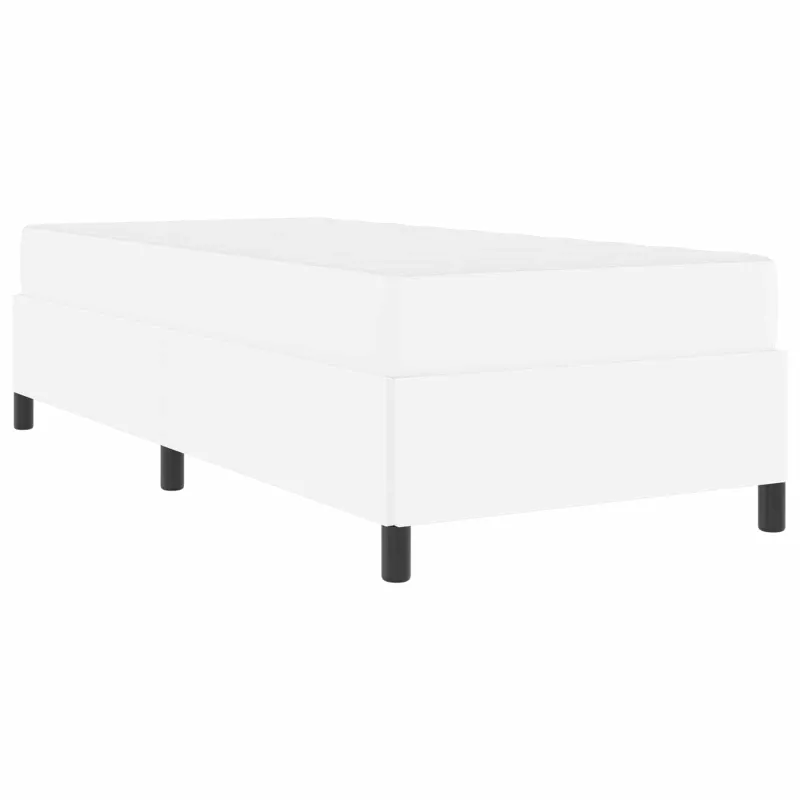 Lovos rėmas su čiužiniu Balta 90 x 200 cm audinys