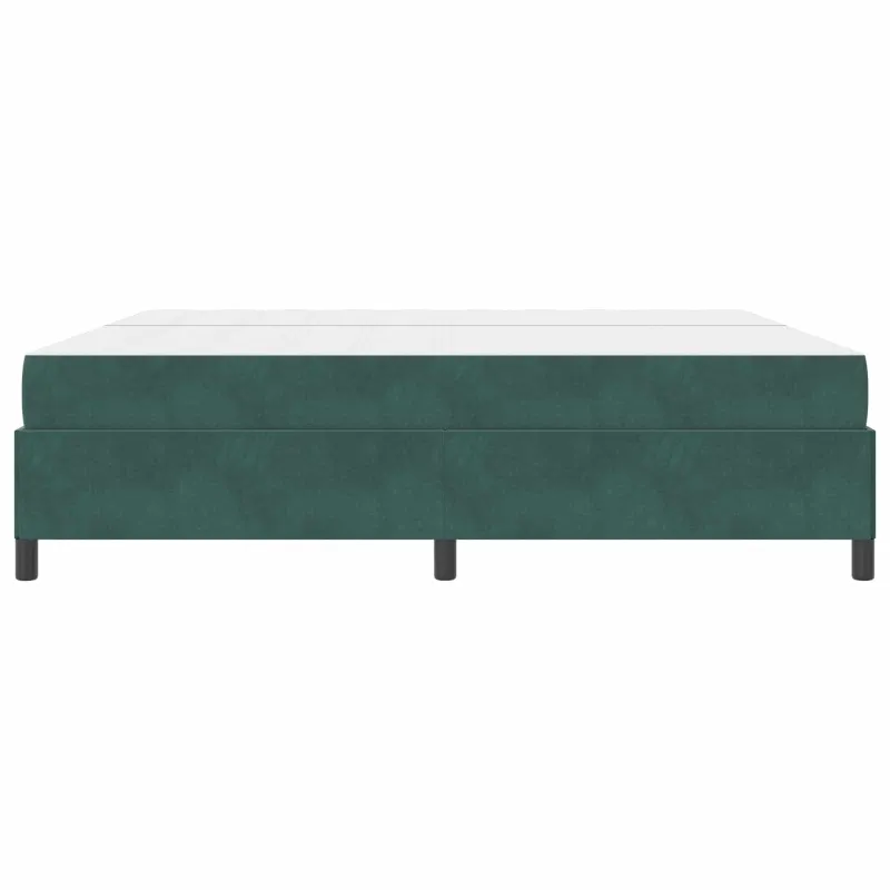 Lovos rėmas su čiužiniu Tamsiai žalia 200 x 200 cm audinys