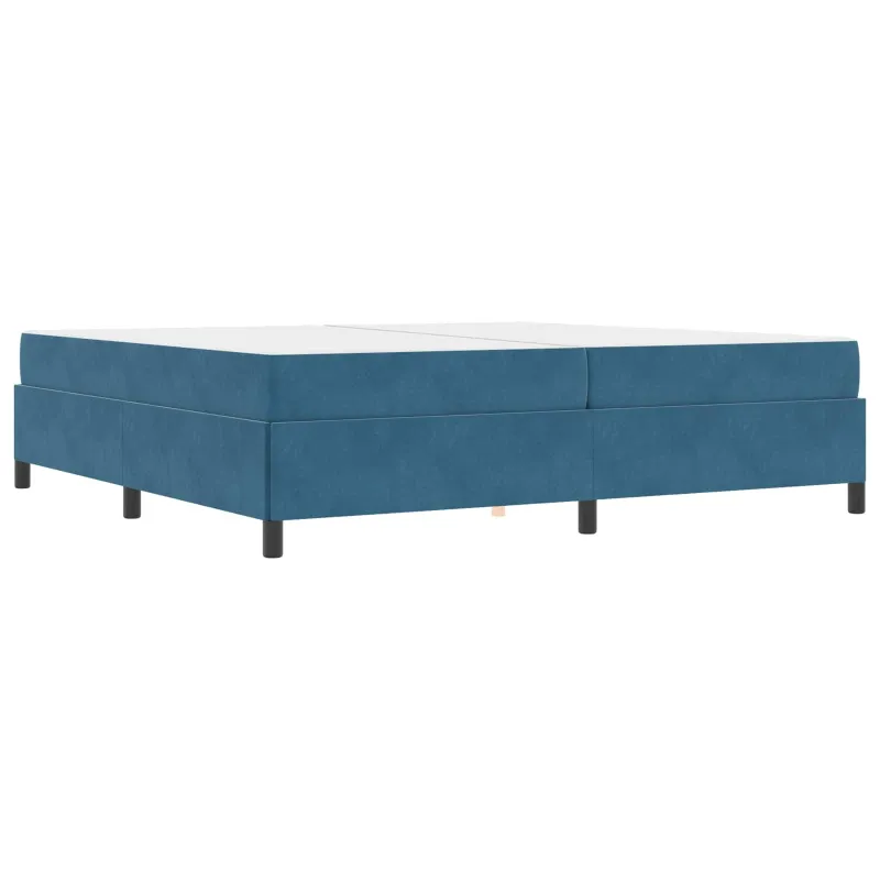 Lovos rėmas su čiužiniu Tamsiai mėlyna 200 x 200 cm audinys