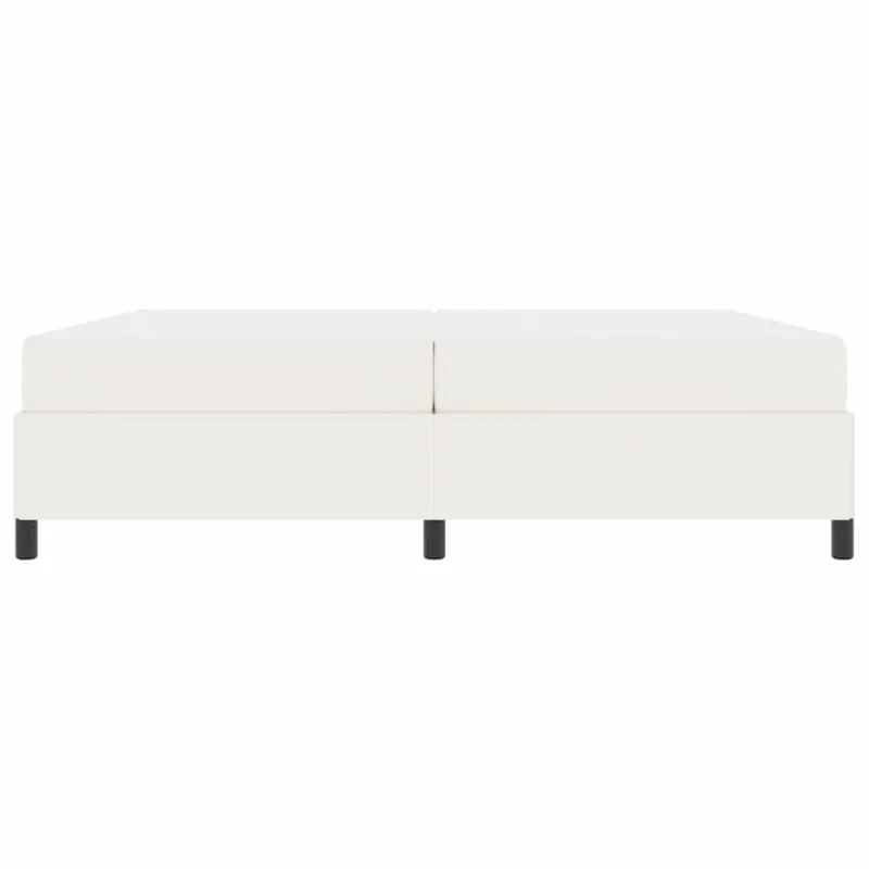 Lovos rėmas su čiužiniu Kreminė 200 x 200 cm audinys