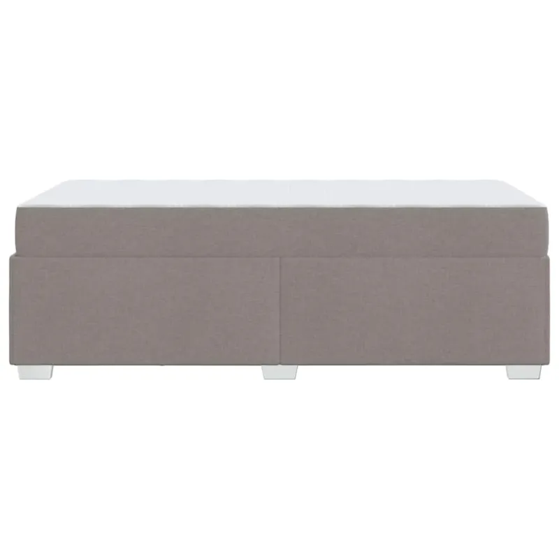 Lovos rėmas su čiužiniu Taupe 100 x 200 cm audinys