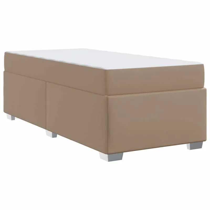 Lovos rėmas su čiužiniu Kapučino 80 x 200 cm audinys