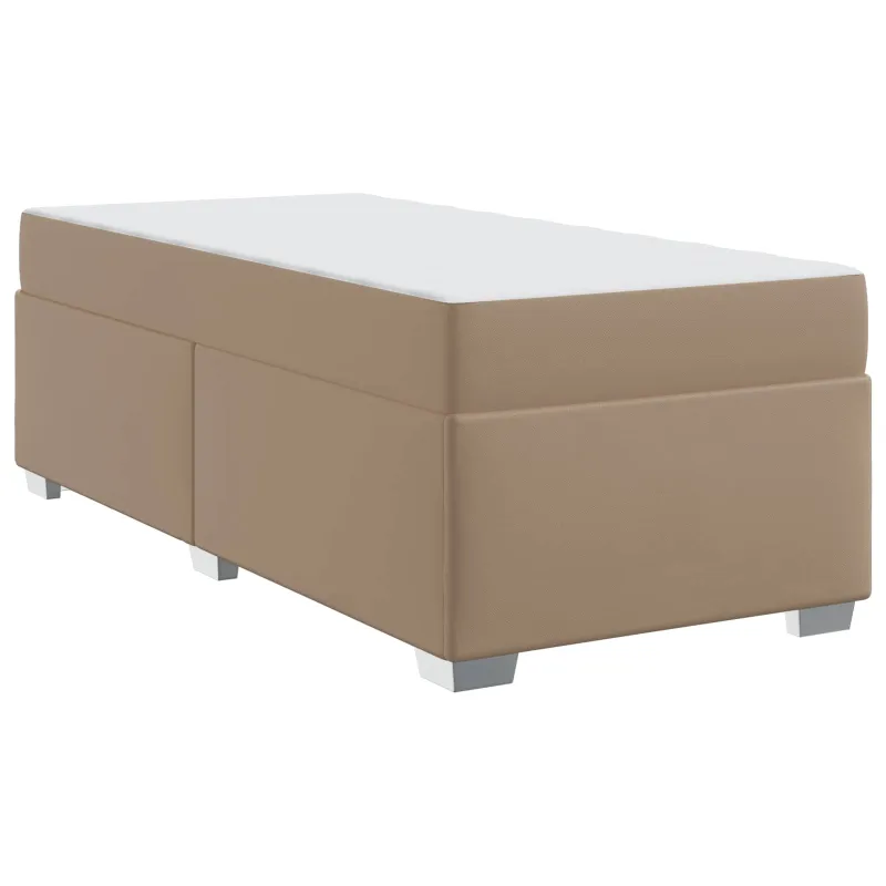 Lovos rėmas su čiužiniu Kapučino 90 x 200 cm audinys