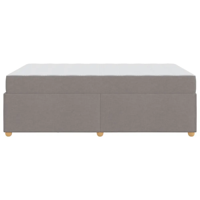Lovos rėmas su čiužiniu Taupe 120 x 200 cm audinys