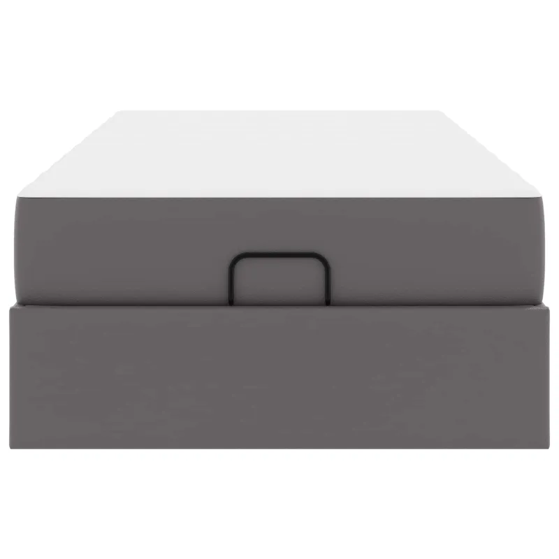 Lovos rėmas su čiužiniu Kita 2 pcs Pilka PVC