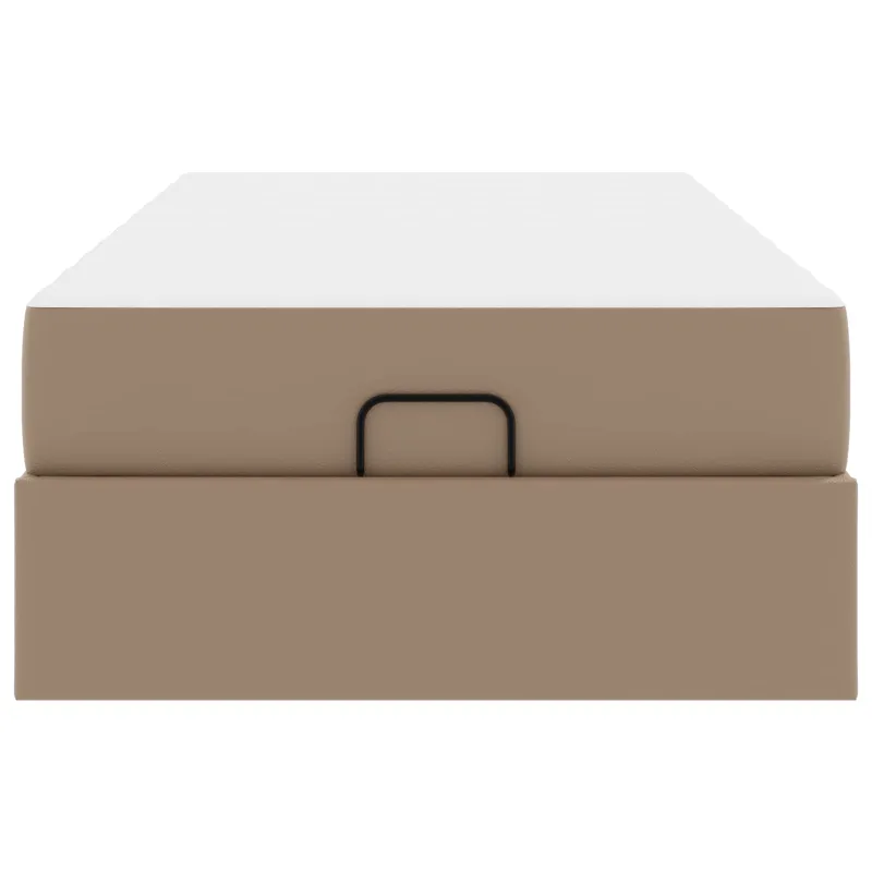 Lovos rėmas su čiužiniu Kita 2 pcs Gelsvai ruda PVC