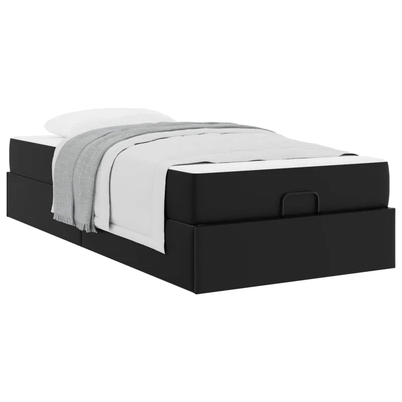 Lovos rėmas su čiužiniu Kita 2 pcs Juoda PVC