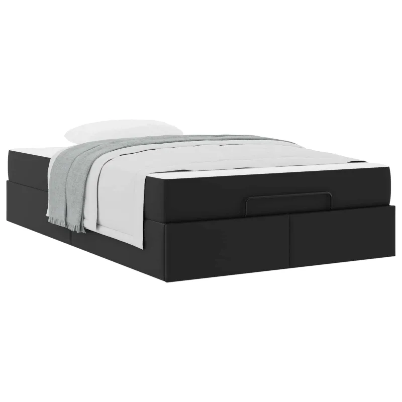 Lovos rėmas su čiužiniu Kita 2 pcs Juoda PVC