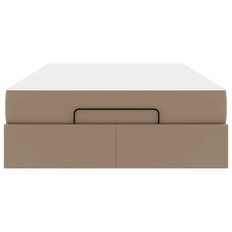 Lovos rėmas su čiužiniu Kita 2 pcs Gelsvai ruda PVC