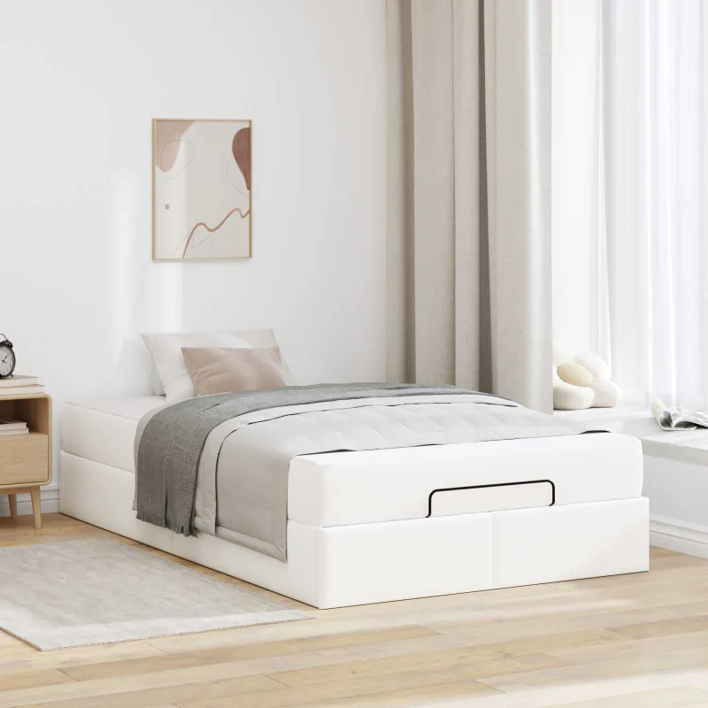 Lovos rėmas su čiužiniu Kita 2 pcs Balta PVC