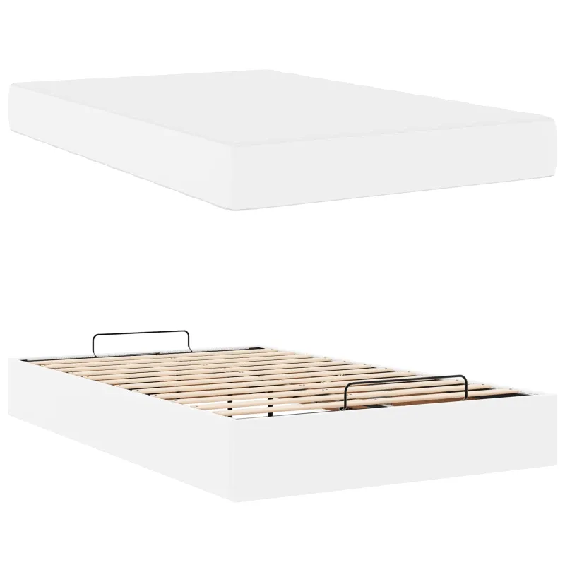 Lovos rėmas su čiužiniu Kita 2 pcs Balta PVC