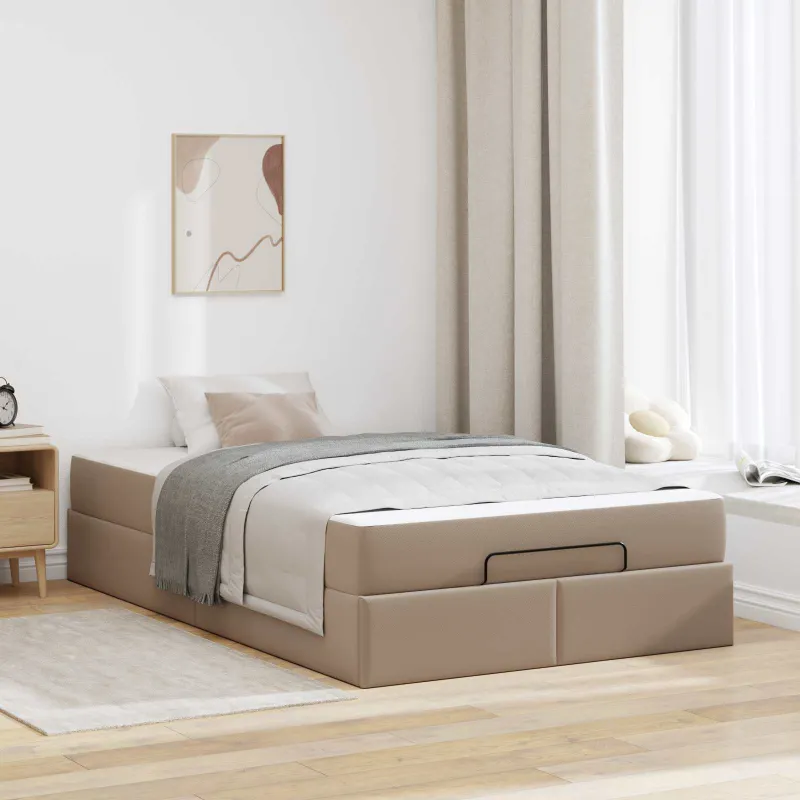 Lovos rėmas su čiužiniu Kita 2 pcs Gelsvai ruda PVC