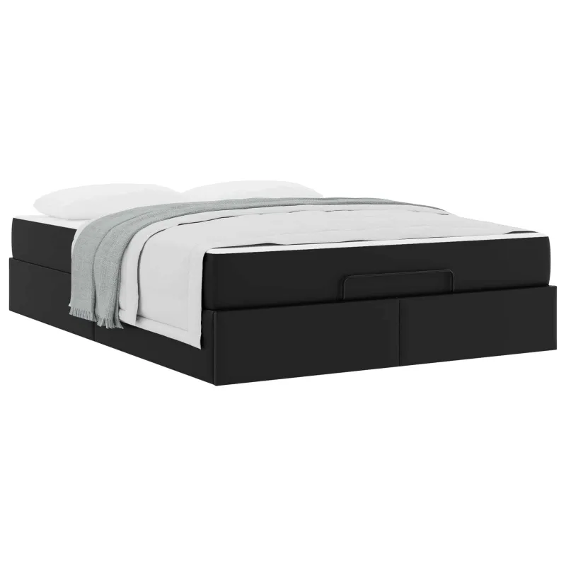 Lovos rėmas su čiužiniu Kita 2 pcs Juoda PVC