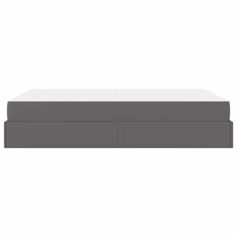 Lovos rėmas su čiužiniu Kita 2 pcs Pilka PVC