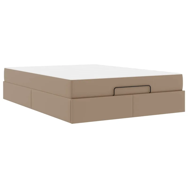 Lovos rėmas su čiužiniu Kita 2 pcs Gelsvai ruda PVC