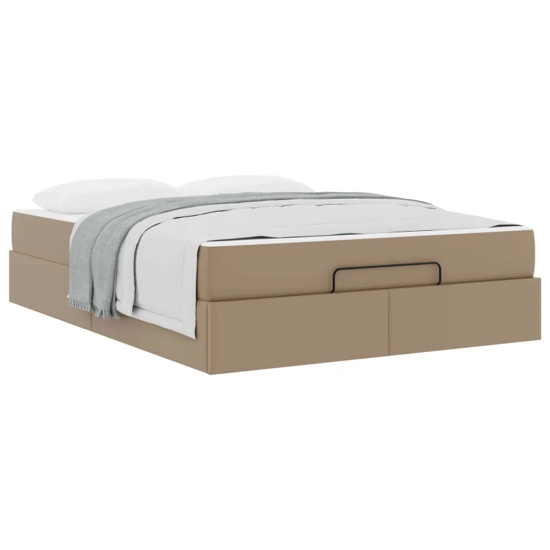 Lovos rėmas su čiužiniu Kita 2 pcs Gelsvai ruda PVC