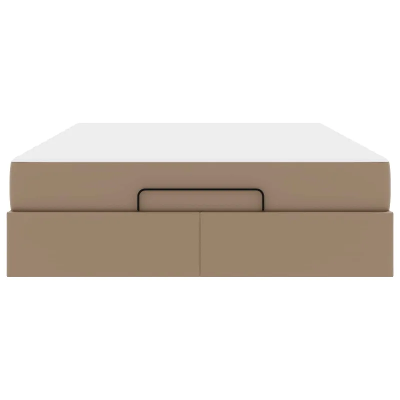 Lovos rėmas su čiužiniu Kita 2 pcs Gelsvai ruda PVC