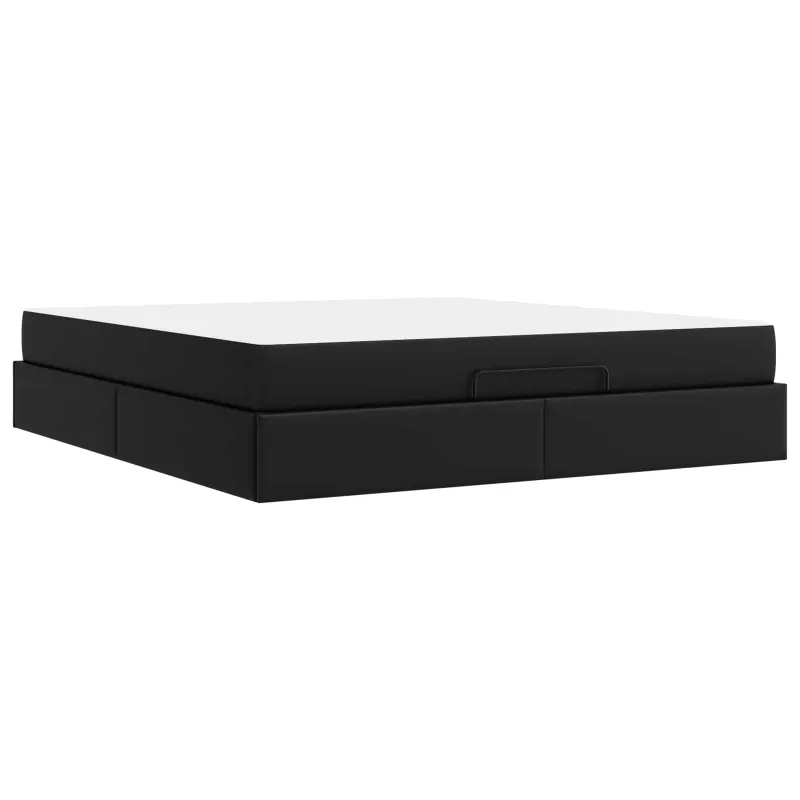 Lovos rėmas su čiužiniu Kita 2 pcs Juoda PVC